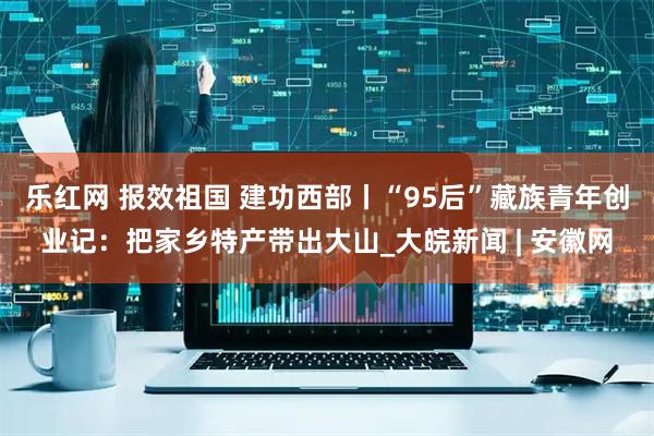 乐红网 报效祖国 建功西部丨“95后”藏族青年创业记：把家乡特产带出大山_大皖新闻 | 安徽网