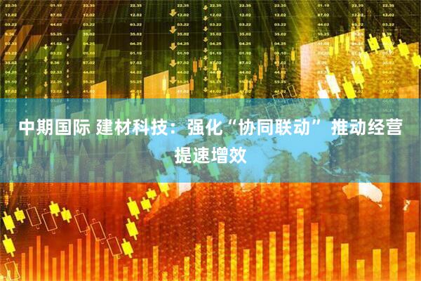 中期国际 建材科技：强化“协同联动” 推动经营提速增效