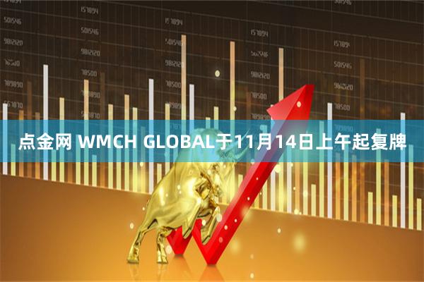 点金网 WMCH GLOBAL于11月14日上午起复牌